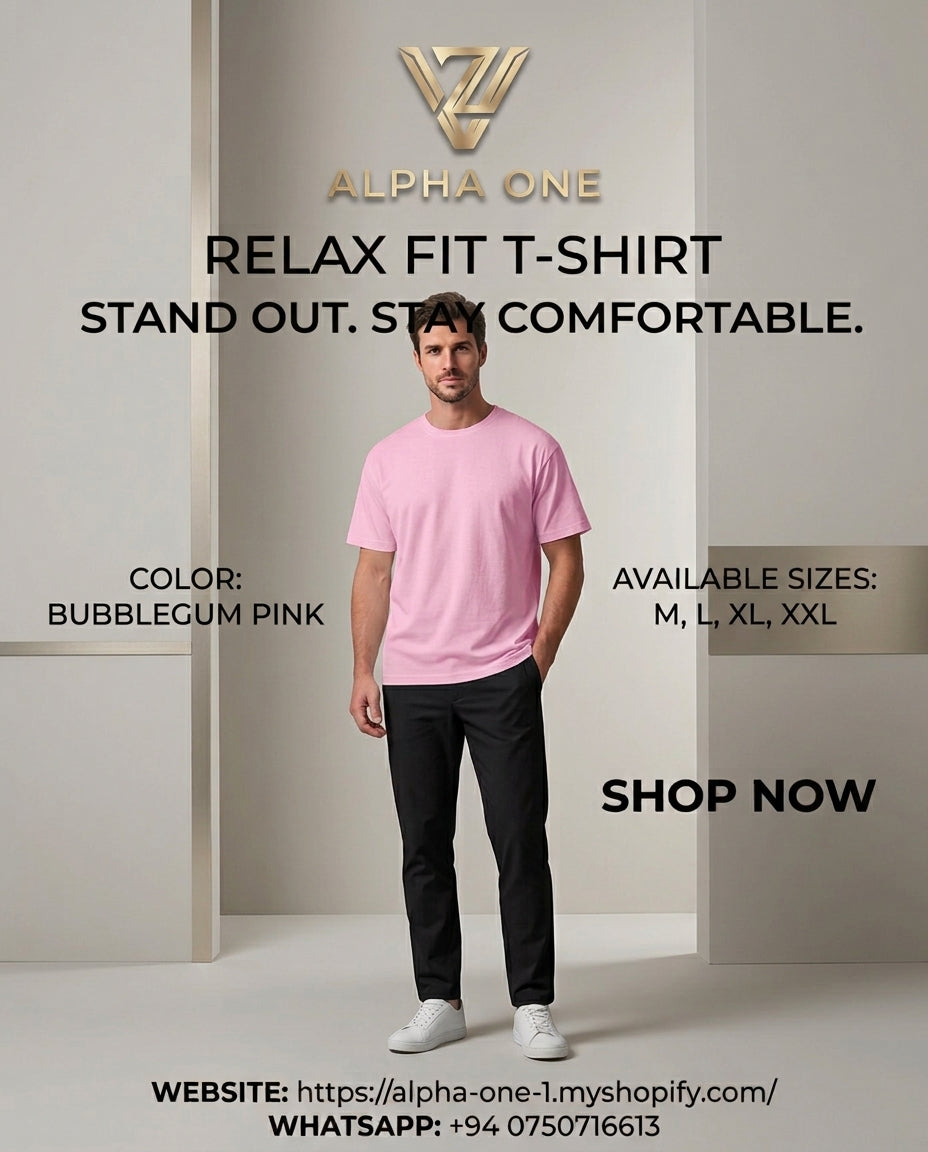 ALPHA ONE Relax Fit T-Shirt