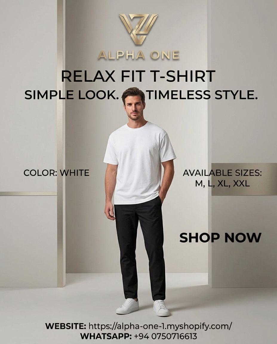 ALPHA ONE Relax Fit T-Shirt