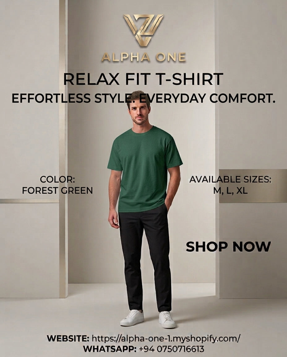 ALPHA ONE Relax Fit T-Shirt