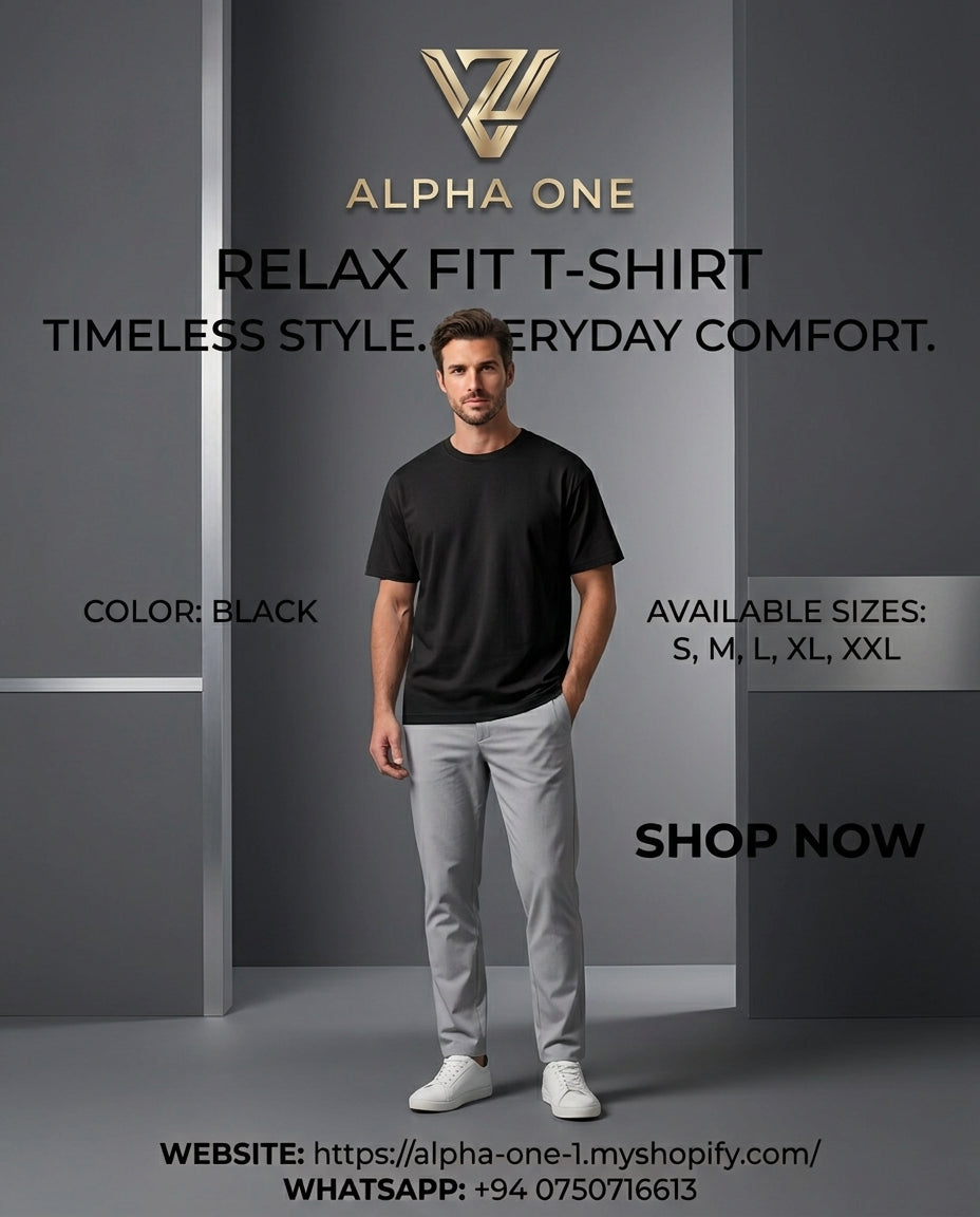ALPHA ONE Relax Fit T-Shirt
