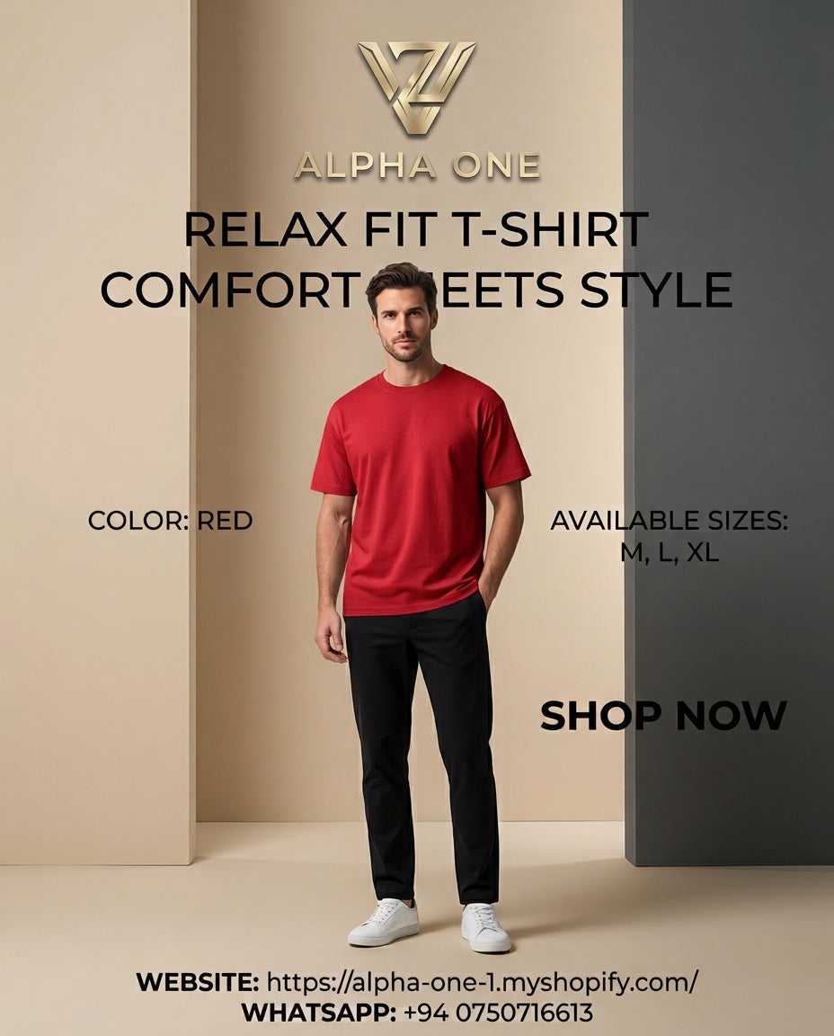 ALPHA ONE Relax Fit T-Shirt