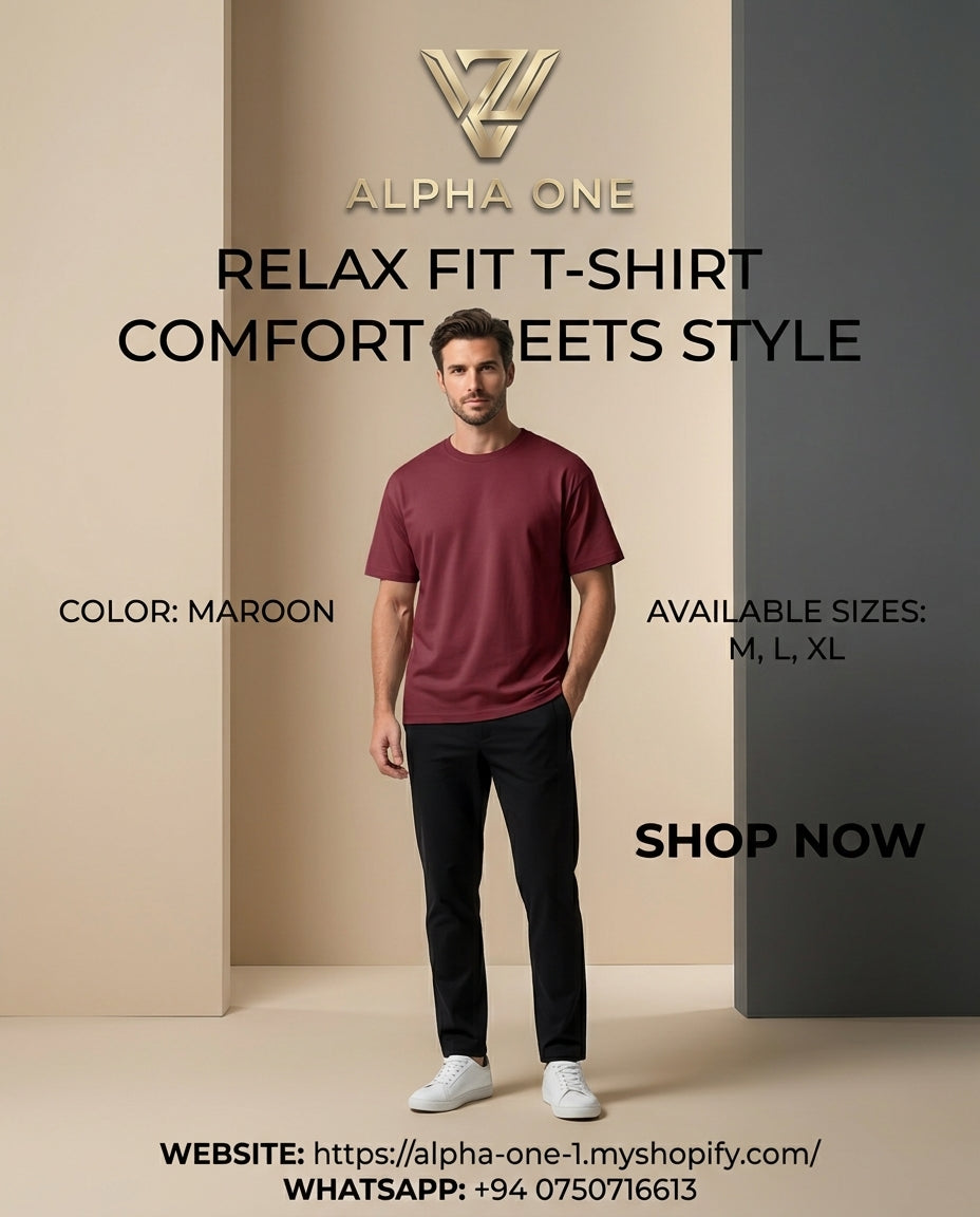 ALPHA ONE Relax Fit T-Shirt