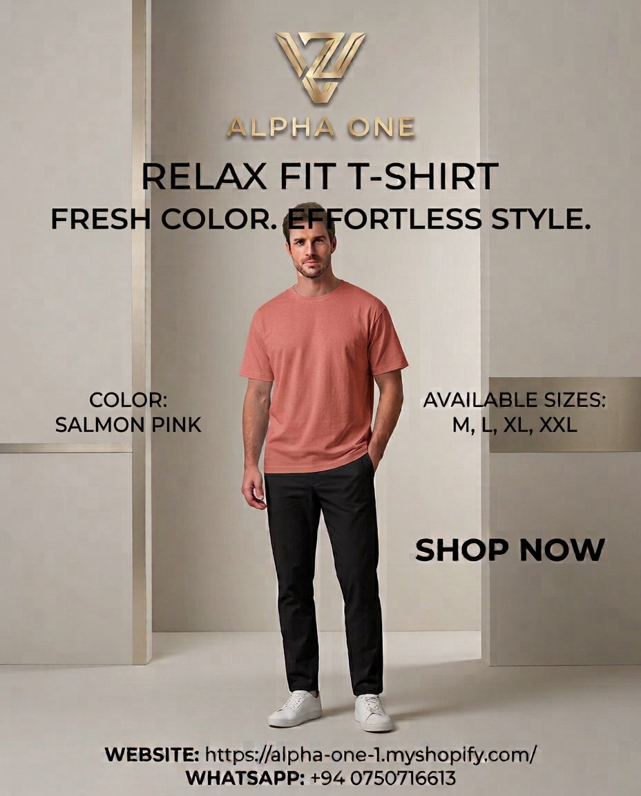 ALPHA ONE Relax Fit T-Shirt