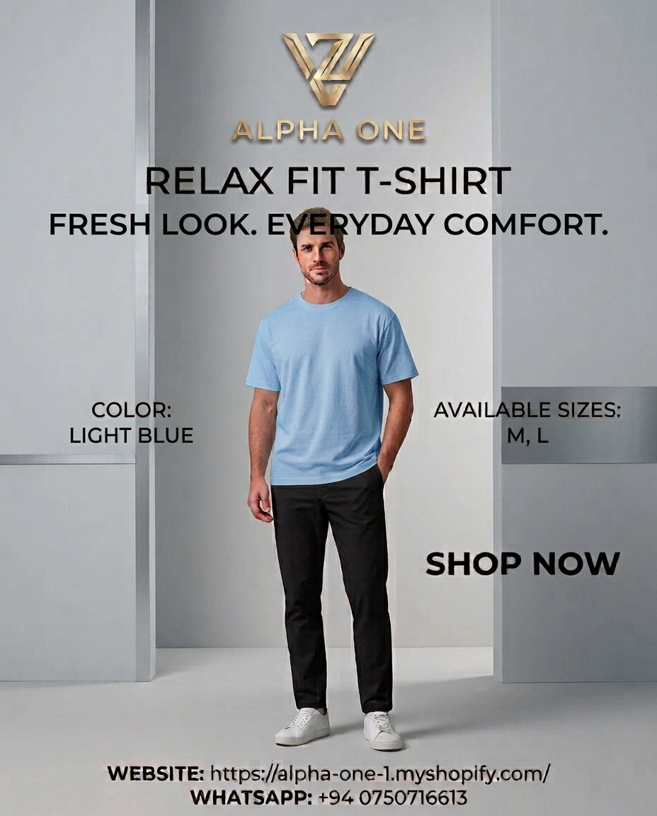 ALPHA ONE Relax Fit T-Shirt
