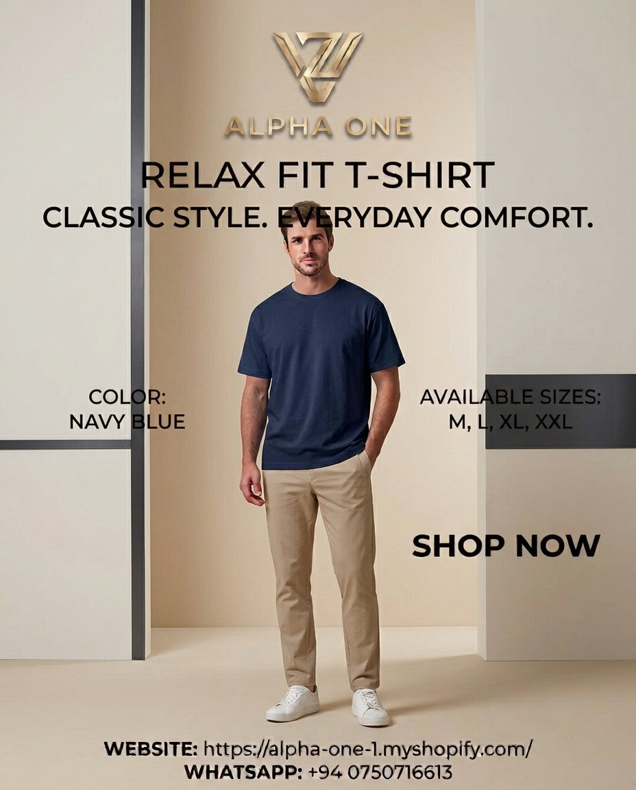 ALPHA ONE Relax Fit T-Shirt