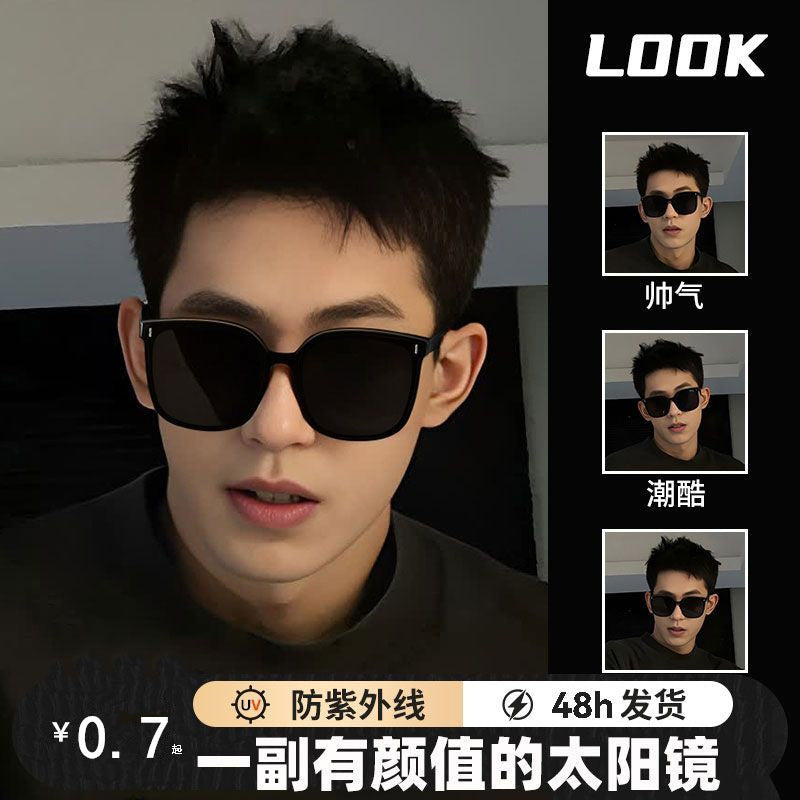 New Gm Sunglasses Women's High-Level Internet-Popular Gm Polarized Sunglasses Men's UV-Protection Sunglasses