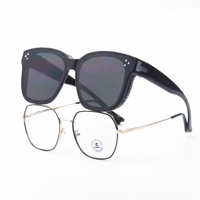New Gm Sunglasses Women's High-Level Internet-Popular Gm Polarized Sunglasses Men's UV-Protection Sunglasses