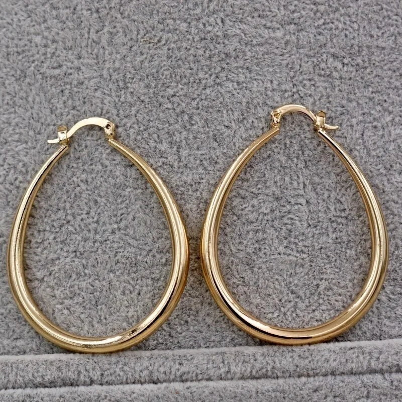 Women’s Smooth Hoop Earrings
