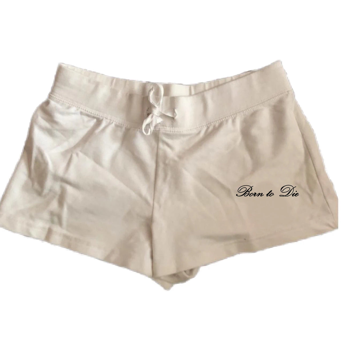 Y2K Oversized Letter-Print Shorts