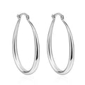 Women’s Smooth Hoop Earrings